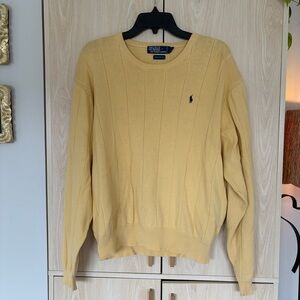 Butter Yellow Ralph Lauren Sweater